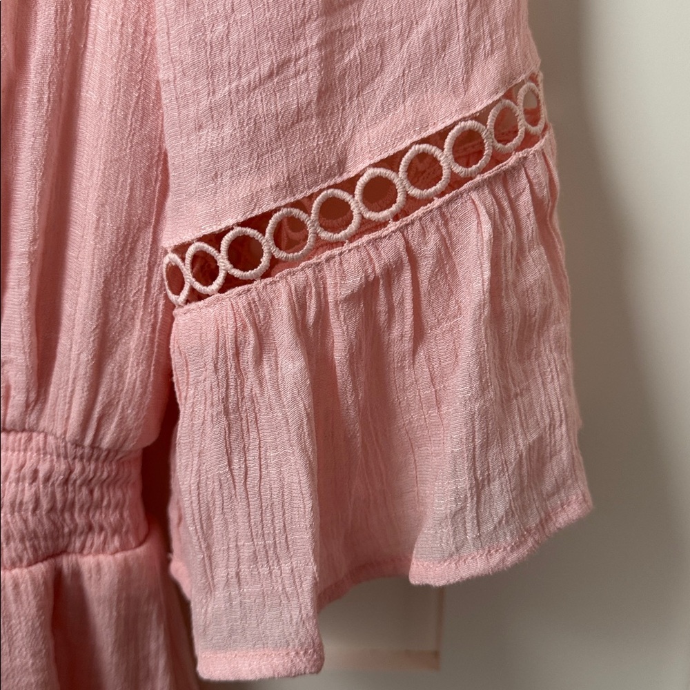 Pink Lily Off-Shoulder Pink Dress - Picture 5 of 8